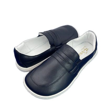 Tipsietoes 2025 Sprinng Autumn Barefoot Genuine Leather Men Women Slippers With Flat Soft Sole Zero Drop Wider Toes Box