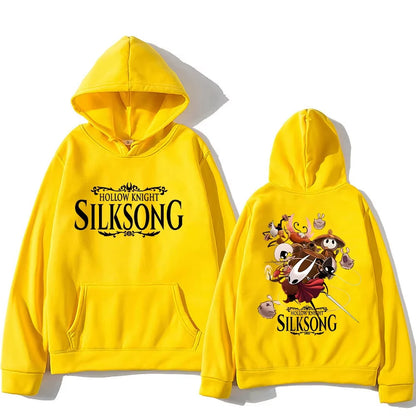 Hollow Knight Silksong Hot Game Hoodies Long Sleeve Fashion Casual Pullovers High Street Women Men Sweatshirt Fashion Streetwear