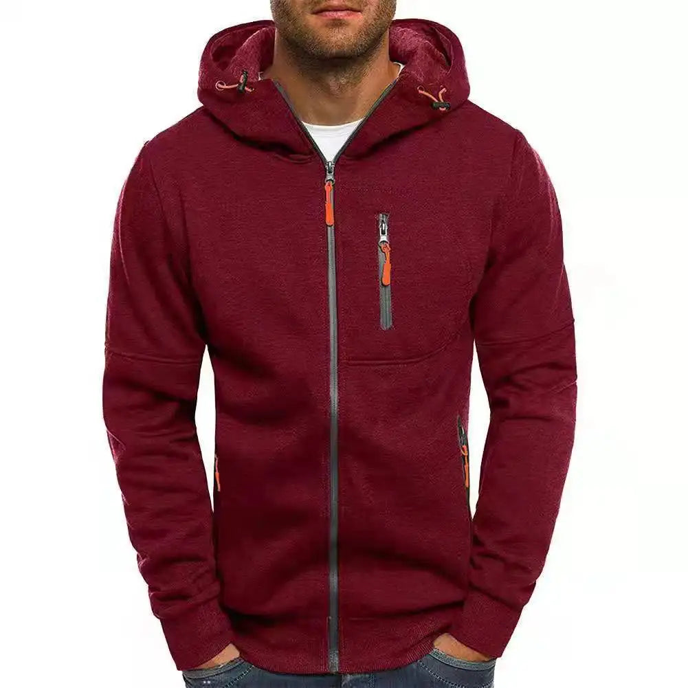 MRMT 2026 Brand New Men's Hoodies Sweatshirts Leisure Cardigan Men Hooded Pullovers Jacquard Casual Man Hoody Sweatshirt Jackets