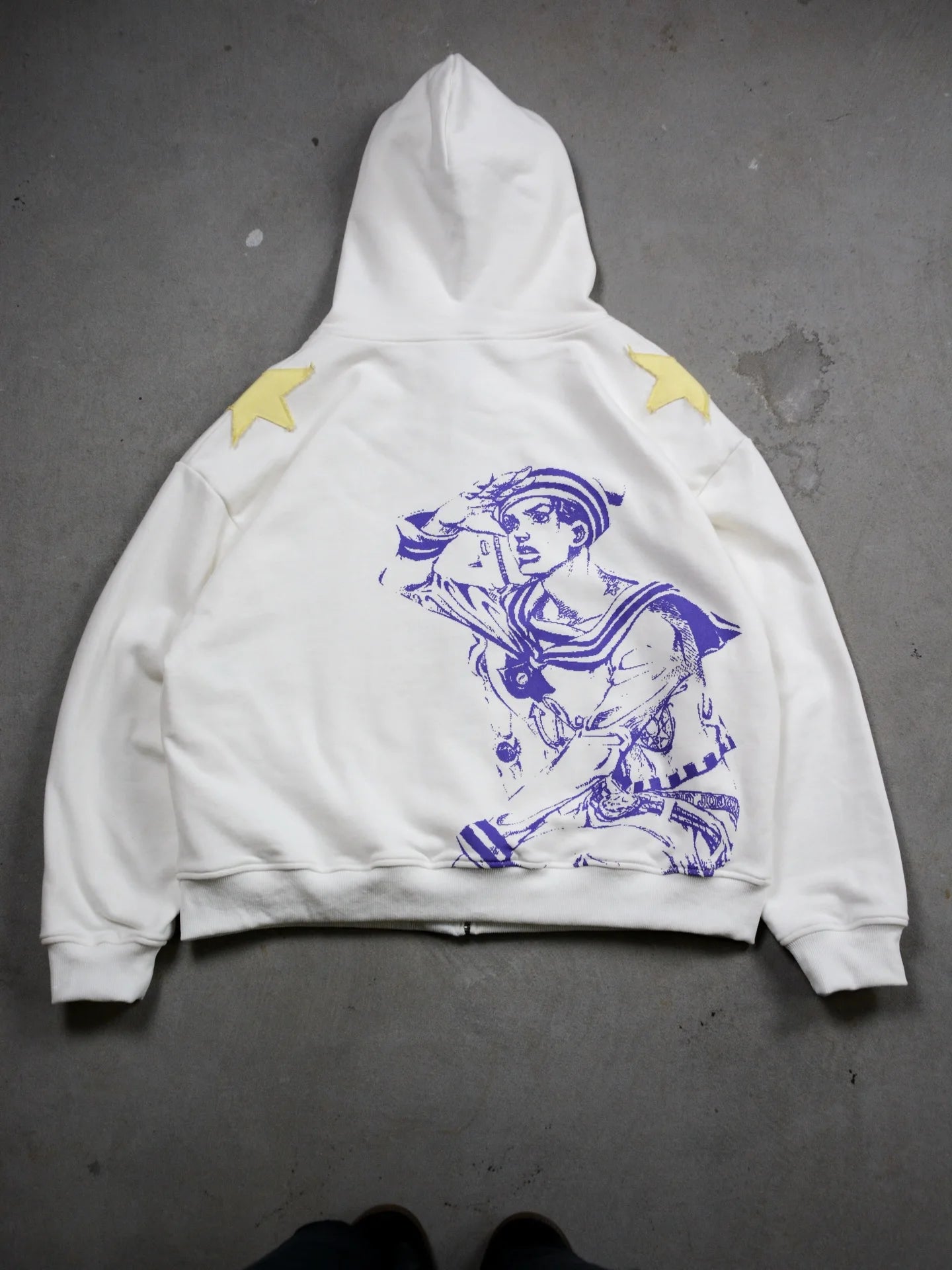 Y2k Stands Hiphop Jojo Bizarre Adventure Hoodies Harajuku Oversized Mens Womens Zipper Hoodie Hip Hop Couple Street Sweatshirt