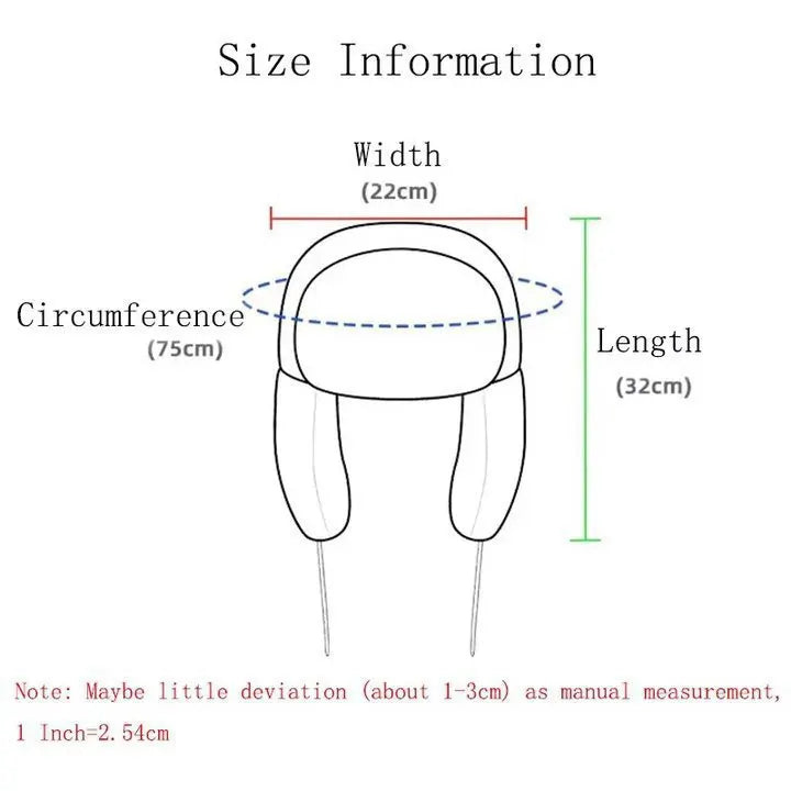 New Winter Warm Sprint Autume Brown Hat Ushanka Hat Cute Winter Hat for Boys Girls Kids Cartoon Anime Cap Gorras
