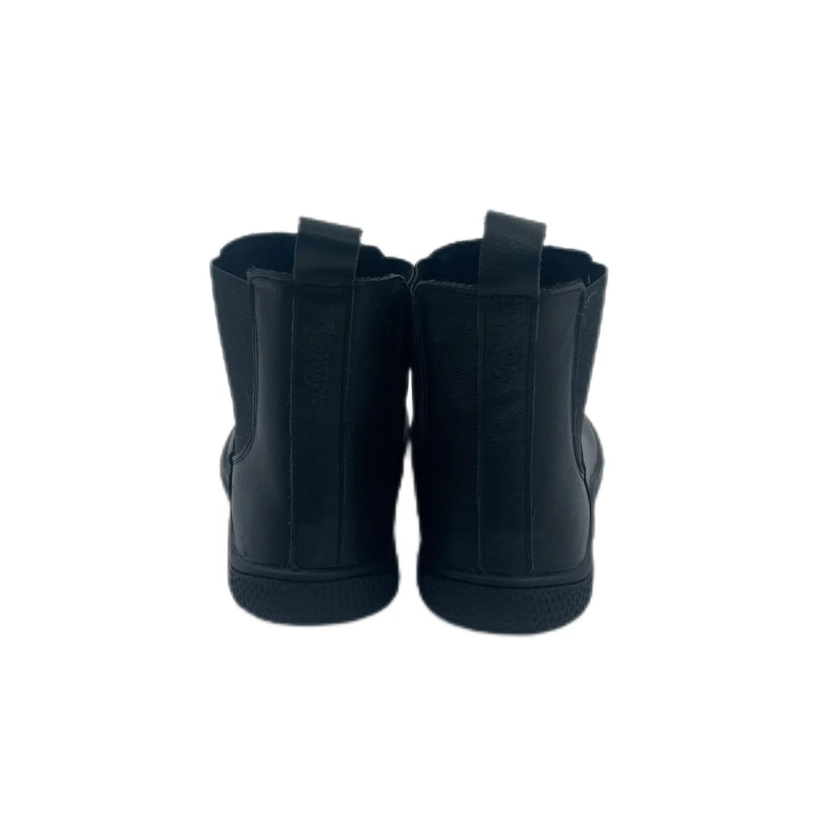 Tipsietoes Chelsea Barefoot Autumn Genuine Cow Leather Boots With Wool Linning Inside For Women Wider Toes Box Light Weight