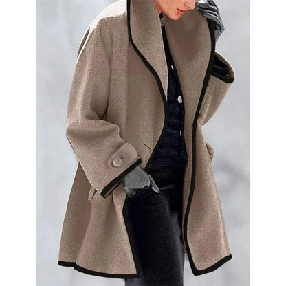 Women's Autumn And Winter Coat Autumn Winter Long Sleeve Casual Outwears Fashion Women Solid Loose Jacket Hoodies Sweatshirts