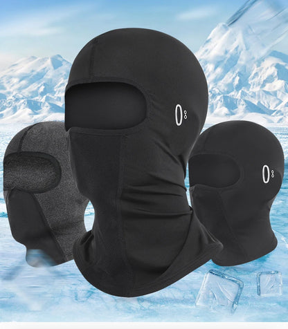 Sun Protection Balaclava  Cycling Full Face Mask Hiking Ice Silk Sun Men Women Sunglasses Holes Cooling Motorcycle Face Cover