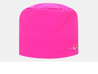 ECG Embroider Working Hats for Man Woman Pet TOOTH Clinic Scrub Caps Quick Dry Breathable Dentist Cap MSG-03