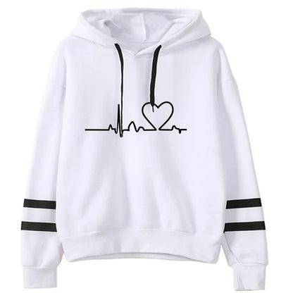 Womens Tracksuit Casual Stripe Versatile Sweatshirt Black Sweatpants Loose Print High Quality Outfits Single Piece Hoodies Pants