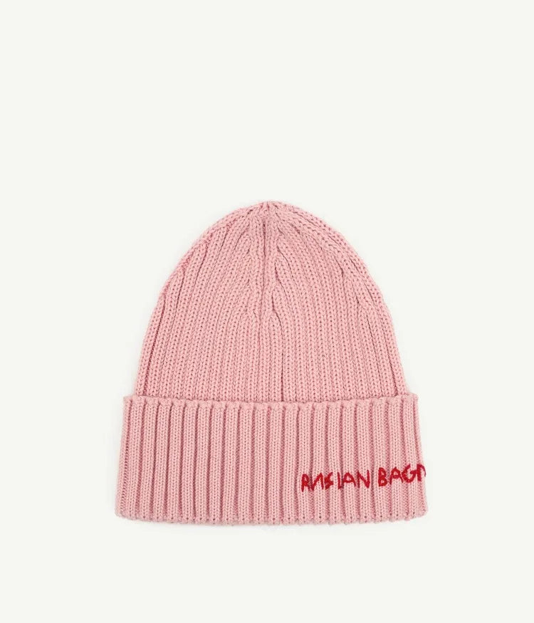 Winter Wool Knit Beanie Hat for Men and Women Thick Warm Embroidered Letter Knitted Cap Unisex Fashion Cold Weather Hat