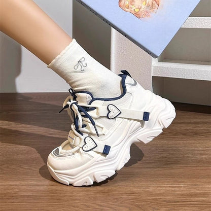 Spring and Autumn Breathable Running Sports and Leisure Shoes Fashionable Best Selling New Comfortable Women's Vulcanized Shoes