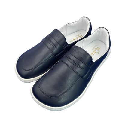 Tipsietoes 2025 Sprinng Autumn Barefoot Genuine Leather Men Women Slippers With Flat Soft Sole Zero Drop Wider Toes Box