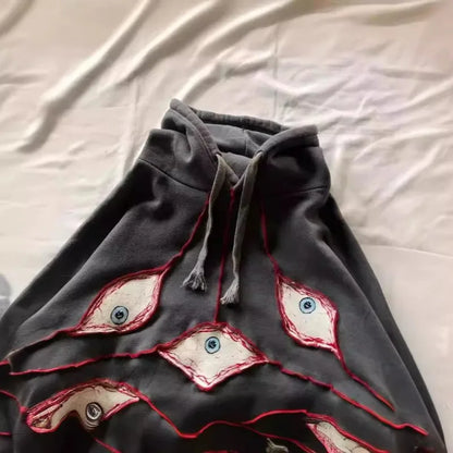 Y2k Tops Women Clothing Streetwear BF Hoodies Harajuku Goth Embroidery Hooded Sweatshirts 2025 Ropa Mujer Casual Fashion Hoodie