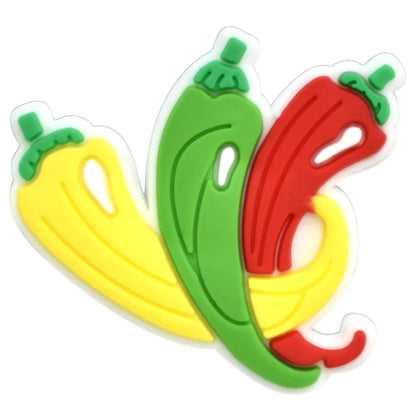 mexico series PVC shoe Charms Slippers Buckle combination Fit Wristbands accessories Decoration Bands gift unisex party