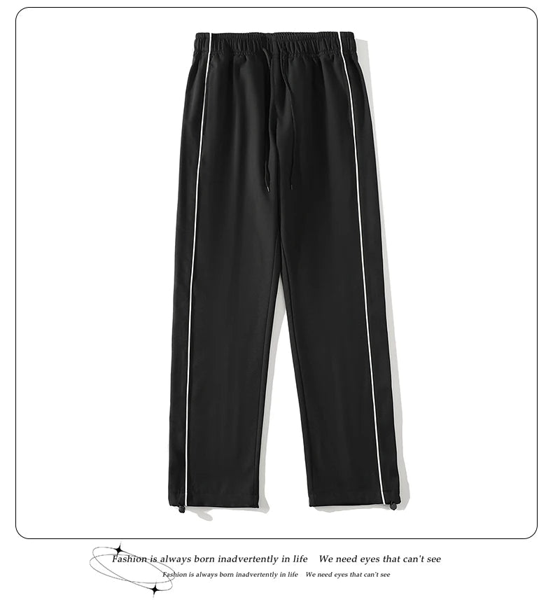 Men's Tracksuit Spring/autumn Man Two-piece Set Sweat Suit Overalls Korean Style Leisure Suit Plus Size Hoodies+Harem Pants
