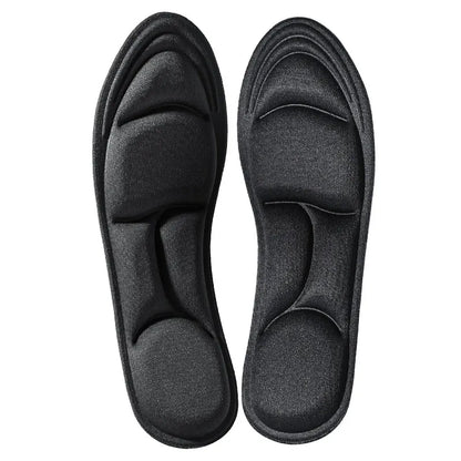 1/2/4/16Pairs 5D Massage Memory Foam Insoles For Shoes Sole Breathable Cushion Sport Running Insoles For Feet Orthopedic Insoles
