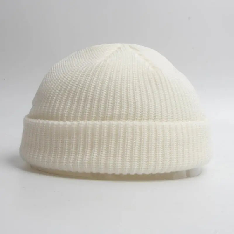 2025 Boys Girls Winter Knitted Beanies Solid Keep Warm Loop Small Beanie Caps Keep Head Warm Winter Hats Yellow Red