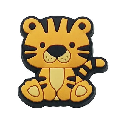 Sale 1Pcs Cute Various Animals Shoe Charms for Crocs Accessories Decorations Clog Shoe Pin Adults Party Favor Gifts