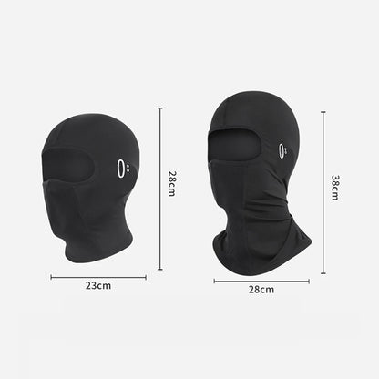 Sun Protection Balaclava  Cycling Full Face Mask Hiking Ice Silk Sun Men Women Sunglasses Holes Cooling Motorcycle Face Cover