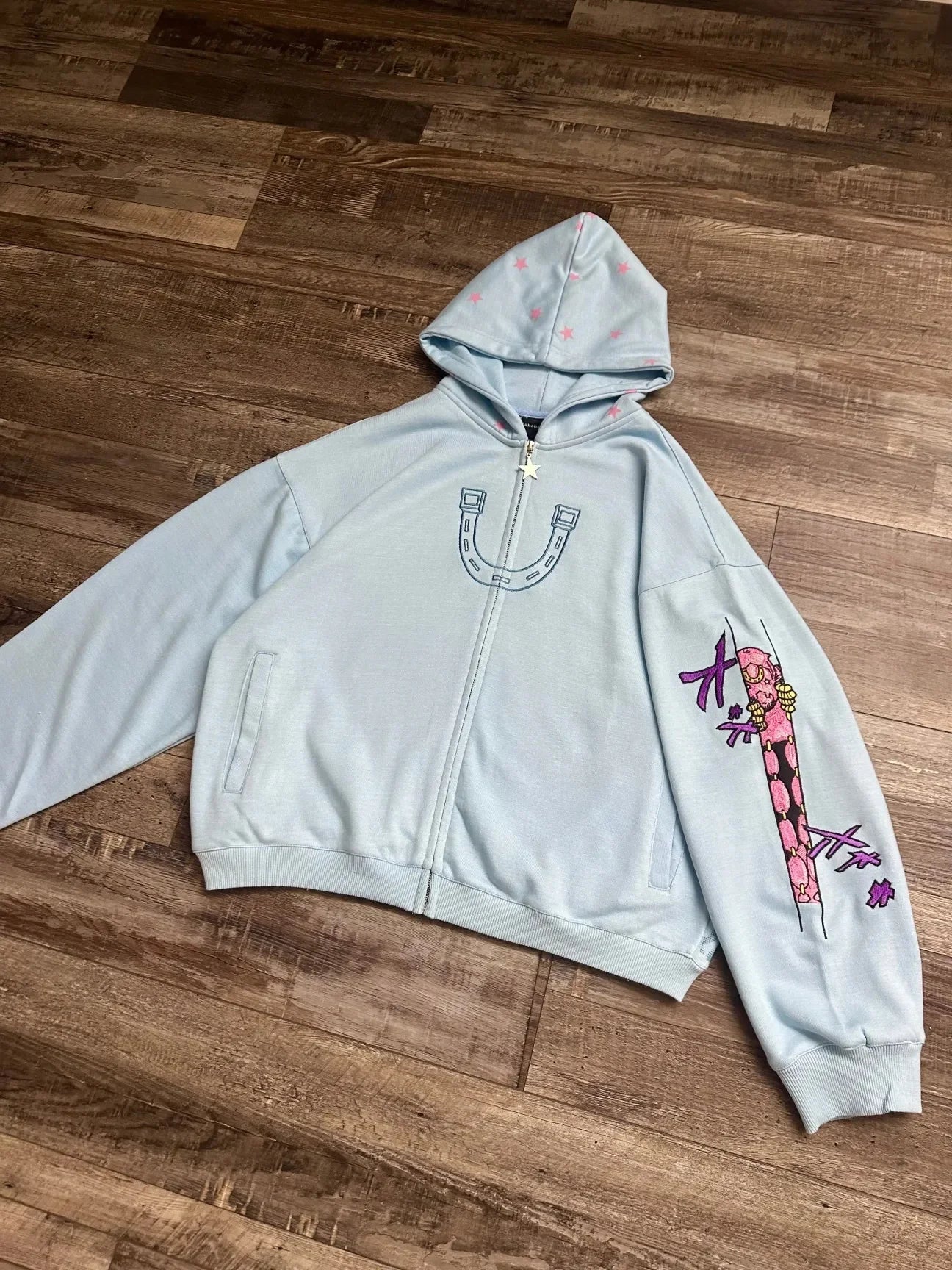 Y2k Stands Hiphop Jojo Bizarre Adventure Hoodies Harajuku Oversized Mens Womens Zipper Hoodie Hip Hop Couple Street Sweatshirt