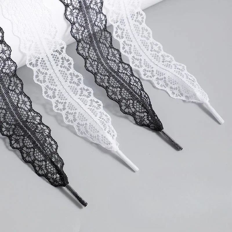 Flat Lace Shoe Laces Shoelaces for Women 3CM Width 80CM/100CM/120CM Length Canvas Sneakers Outdoor Casual Shoes Shoelace