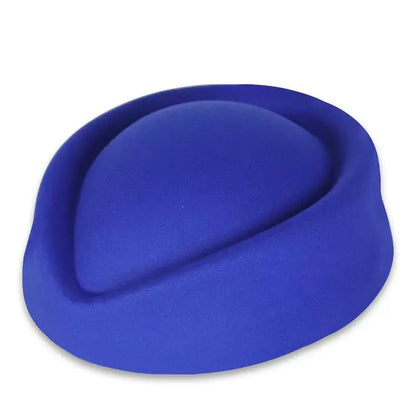 Hepburn Style Black Flat Top Berets Hat Women's French High-end Aviation Stewardess Hat Retro Republic of China Beret