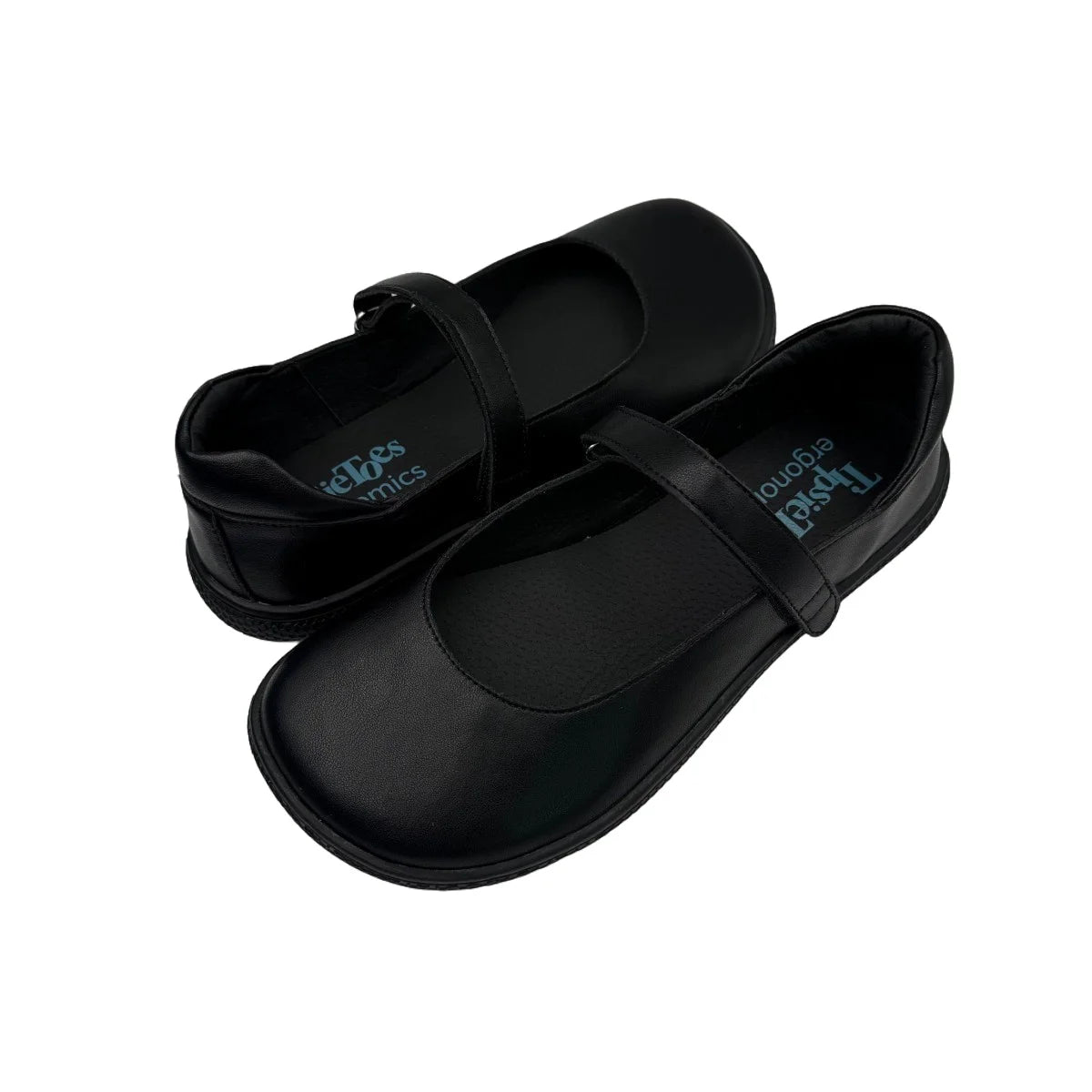 Tipsietoes 2025 Sprinng Autumn Barefoot Leather Ballerina For Women With Flat Soft Sole Zero Drop Wider Toes Box Light Weight