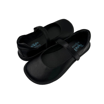 Tipsietoes 2025 Sprinng Autumn Barefoot Leather Ballerina For Women With Flat Soft Sole Zero Drop Wider Toes Box Light Weight