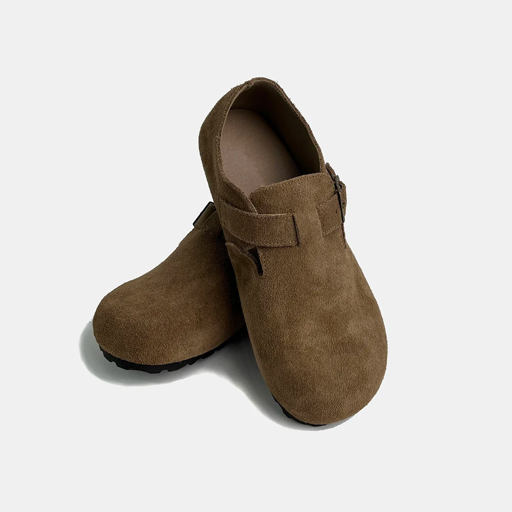 Shoes For Women Fashion Natural Cow Leather Classic Brand Casual Woman Shoes