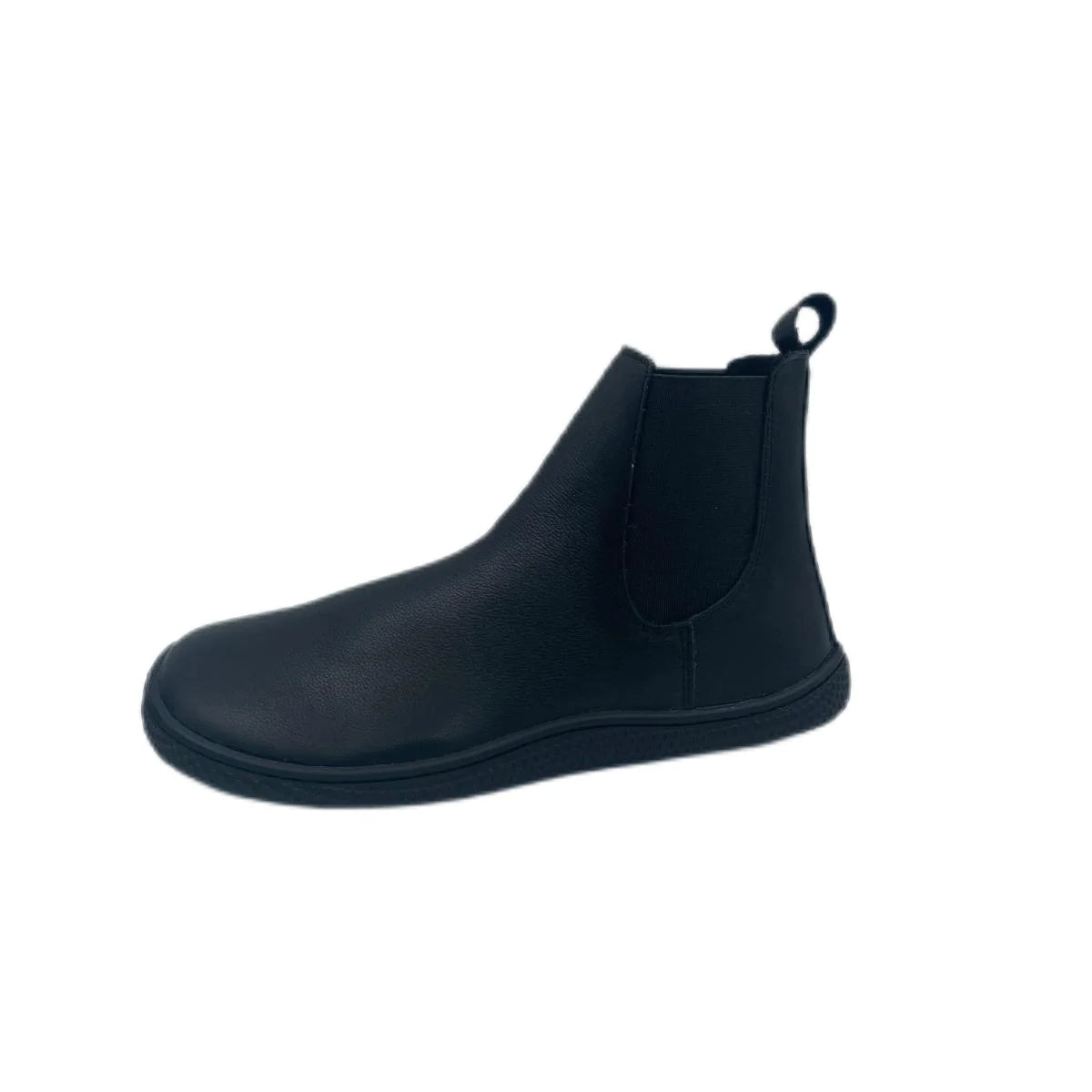 Tipsietoes Chelsea Barefoot Autumn Genuine Cow Leather Boots With Wool Linning Inside For Women Wider Toes Box Light Weight