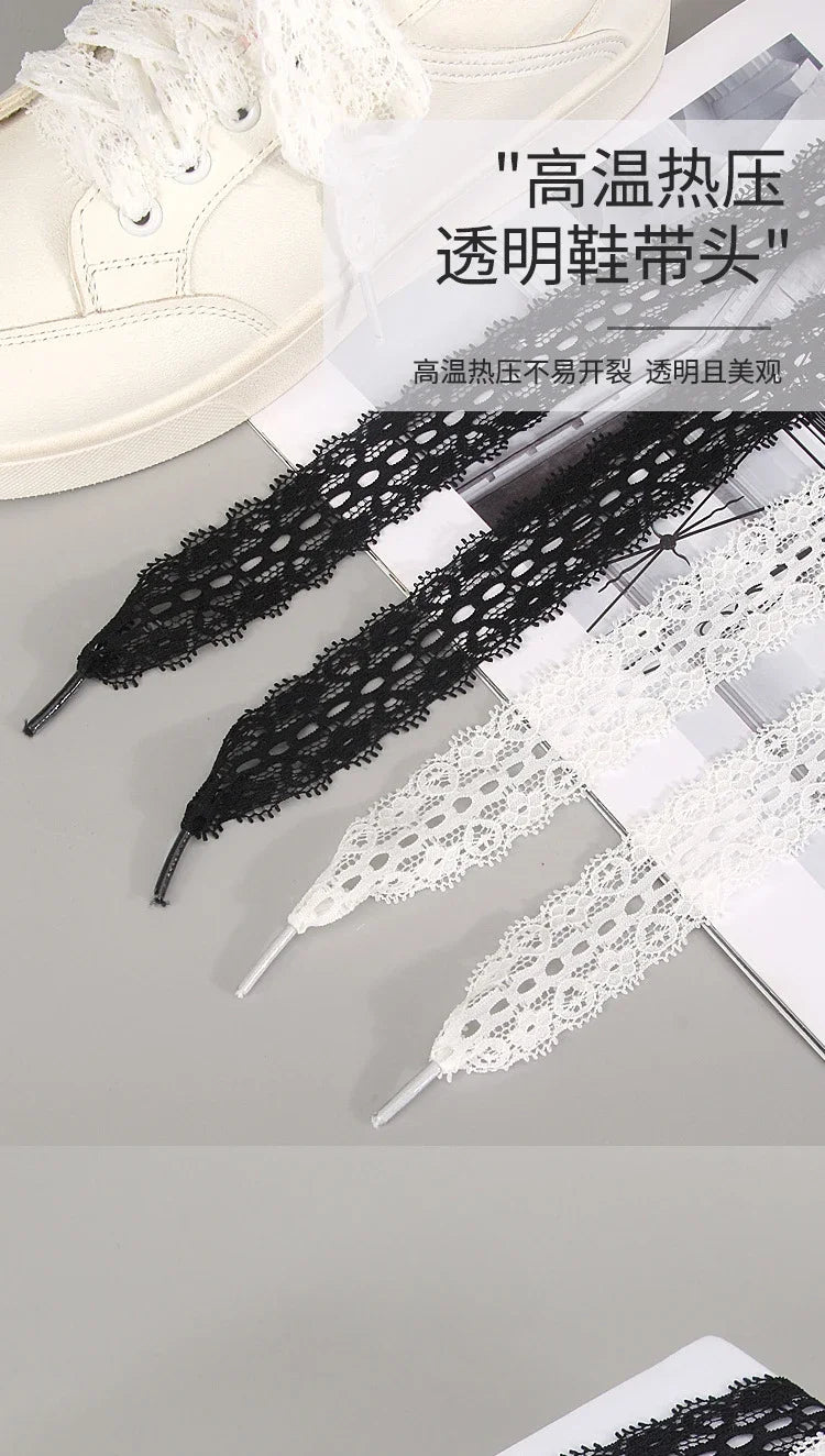 1Pair 100CM/120CM/140CM Length Canvas Sneaker Outdoor Shoe Shoelace Flat Lace Fancy Shoelaces Lace Shoe Laces for Women