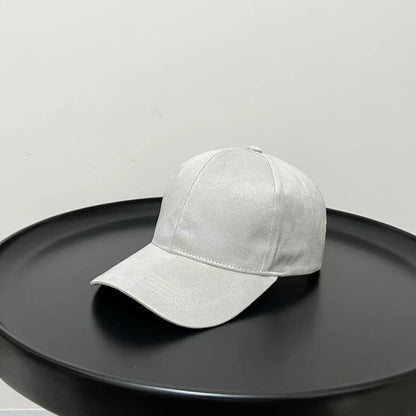 Fashion Adjustable Suede Baseball Caps For Men Women Autumn Winter Solid Retro Snapback Hip Hop Hat Unisex Street Sun Visor Caps