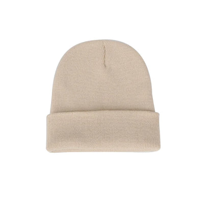 HOT SALES!!! Fashion Men's Women's Beanie Knit Ski Cap Hip-Hop Winter Warm Woolen Yarn Solid Color Hat Black Autumn Spring