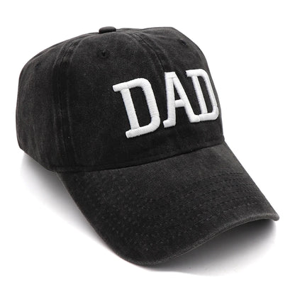 KOEP MOM And DAD Baseball Cap Fishing Caps Men Outdoor Women Washed And Worn Pregnancy Announcement Hats 3D Embroidery