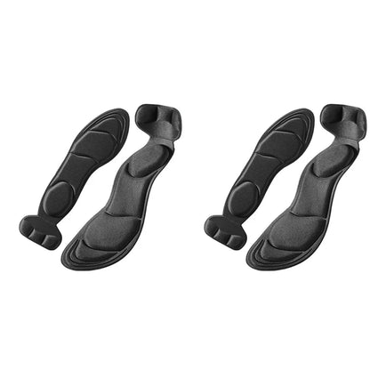 Memory Foam Insoles Women High-heel Shoes Insoles Anti-slip Cutable Insole Comfort Breathable Heel Protection Massage Shoe Pads