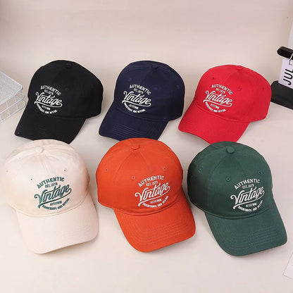 Embroidery Letters Baseball Hat Women Men Summer Outdoor Golf Sports Sun Protection Hat Snapback Hip Hop Trucker Peaked Caps