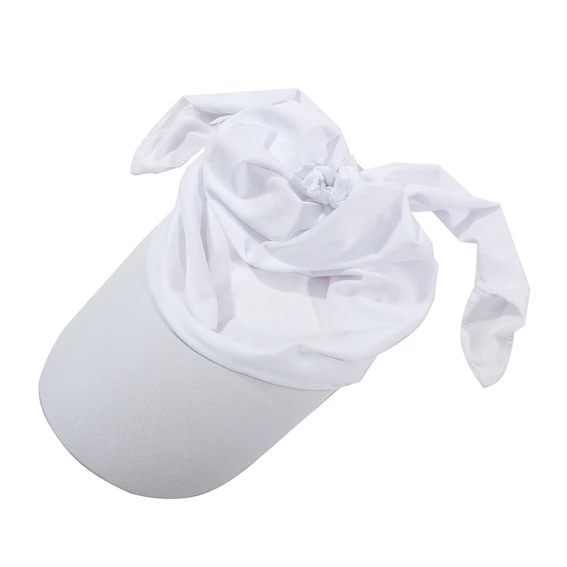 Summer Baseball Caps Turban Shawl Design Women Muslim Low Profile Fitted Hat 2024 Soft Breathable Headscarf Hijabs