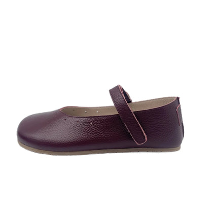 Tipsietoes 2025 Sprinng Autumn Barefoot Genuine Leather Ballerina Mary Jean Women With Flat Soft Sole Zero Drop Wider Toes Box