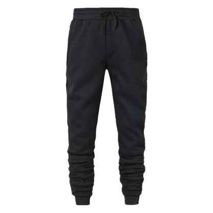Men's Two-Piece Set O-Neck 2 Pieces Sets Tracksuit Hooded Sweatshirt +Drawstring Pants Male Sport Hoodies Running Sportswear