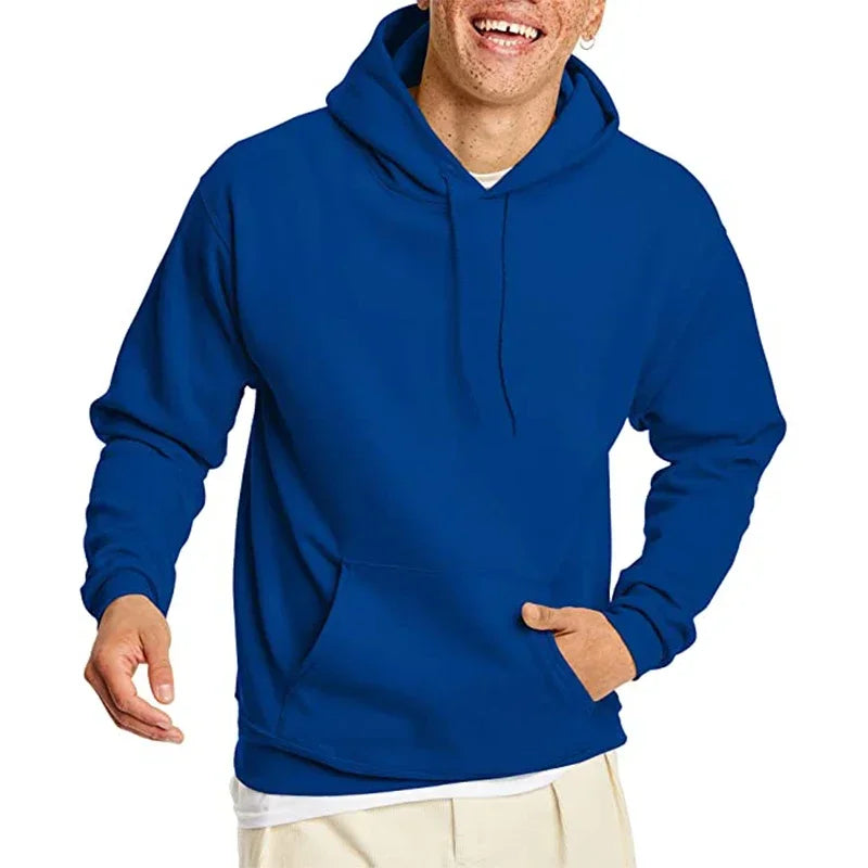 Men's Hoodies Women Pullover Spring Autumn Casual Hoodie Sweatshirts Solid Color Hoodies Oversize Black Sweatshirt For Male