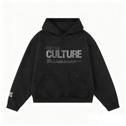 Retro Fashion Hoodies Autumn Winter New Loose American Personalized Clothing Trend Letter Rhinestones Trendy Streetwear