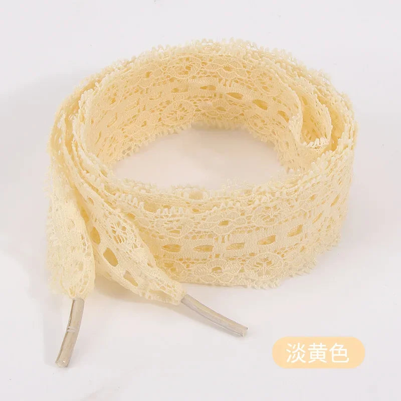 1Pair 100CM/120CM/140CM Length Canvas Sneaker Outdoor Shoe Shoelace Flat Lace Fancy Shoelaces Lace Shoe Laces for Women