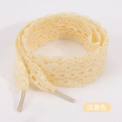 1Pair 100CM/120CM/140CM Length Canvas Sneaker Outdoor Shoe Shoelace Flat Lace Fancy Shoelaces Lace Shoe Laces for Women