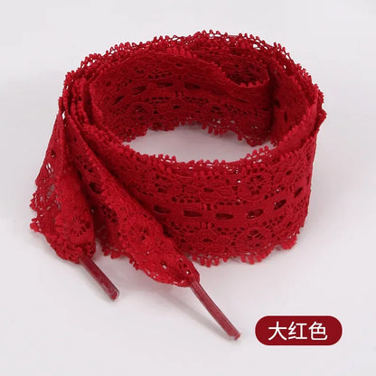 1Pair 100CM/120CM/140CM Length Canvas Sneaker Outdoor Shoe Shoelace Flat Lace Fancy Shoelaces Lace Shoe Laces for Women