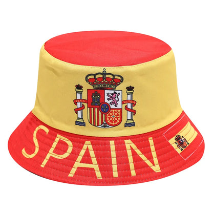 2026 Countries National Flag Bucket Hat Men Women Football FanParty Football Cup Sports Support Sun Hat Soccer Fan Fisherman Hat