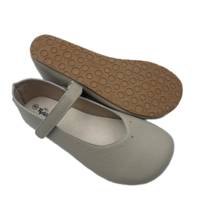 Tipsietoes 2025 Sprinng Autumn Barefoot Genuine Leather Ballerina Mary Jean Women With Flat Soft Sole Zero Drop Wider Toes Box