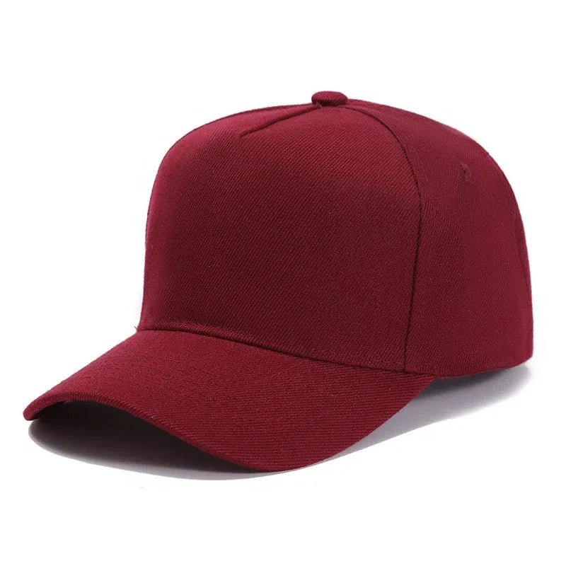 1PC 5 Panel Custom Baseball Caps for Men Personality Customization Women Hat Hip Hop Bone Trucker Hats Outdoor Leisure Snapback