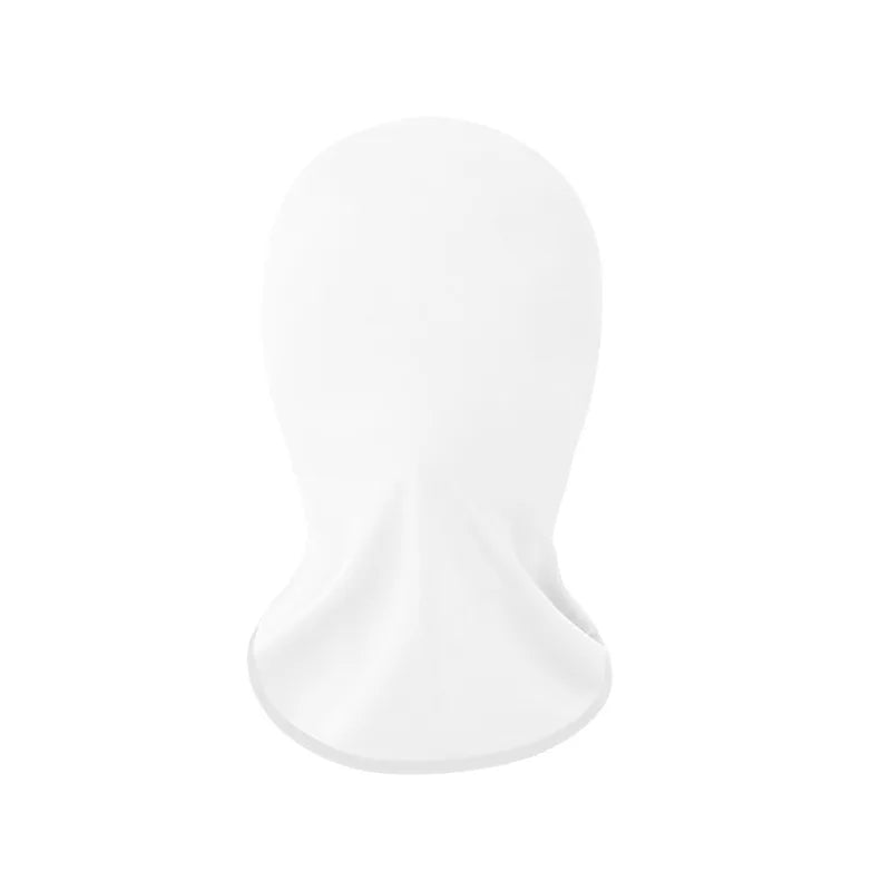 Balaclava Summer Full Face Breathable Mask Translucent UV Protection Face Cover Elastic Halloween Role Playing Ice Silk Cosplay