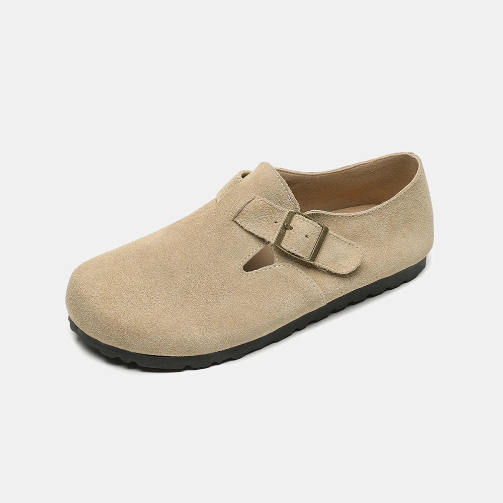 Shoes For Women Fashion Natural Cow Leather Classic Brand Casual Woman Shoes