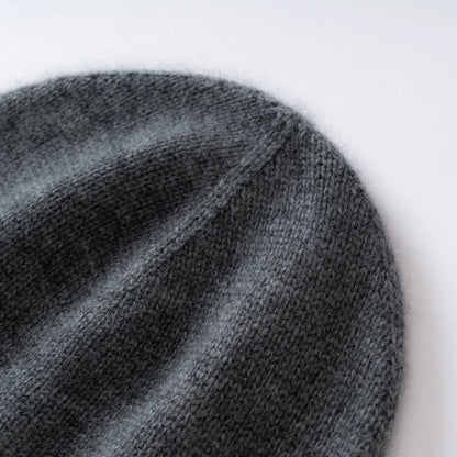 MERRILAMB Winter Hat For Women/Men 100%Quality Cashmere Beanie Cap Unisex Outdoor Casual Solid Knitted Hats Warm Soft SkullCap