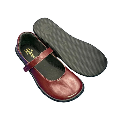 Tipsietoes 2025 Sprinng Autumn Barefoot Leather Ballerina For Women With Flat Soft Sole Zero Drop Wider Toes Box Light Weight