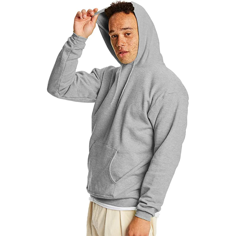 Men's Hoodies Women Pullover Spring Autumn Casual Hoodie Sweatshirts Solid Color Hoodies Oversize Black Sweatshirt For Male