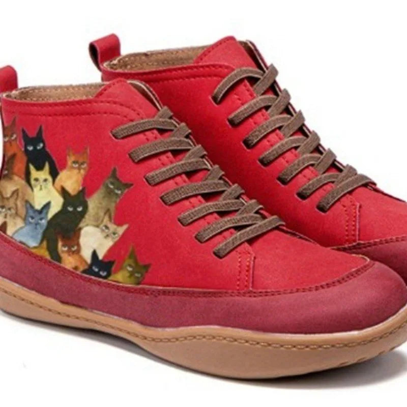 Women Boots Autumn Winter New Ankle Boots Barefoot Soft Leather Casual Boots Comfortable High Quality Handmade Shoes for Women